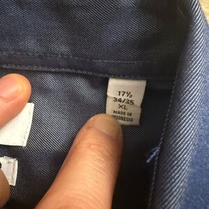 Calvin Klein Navy Dress Shirt